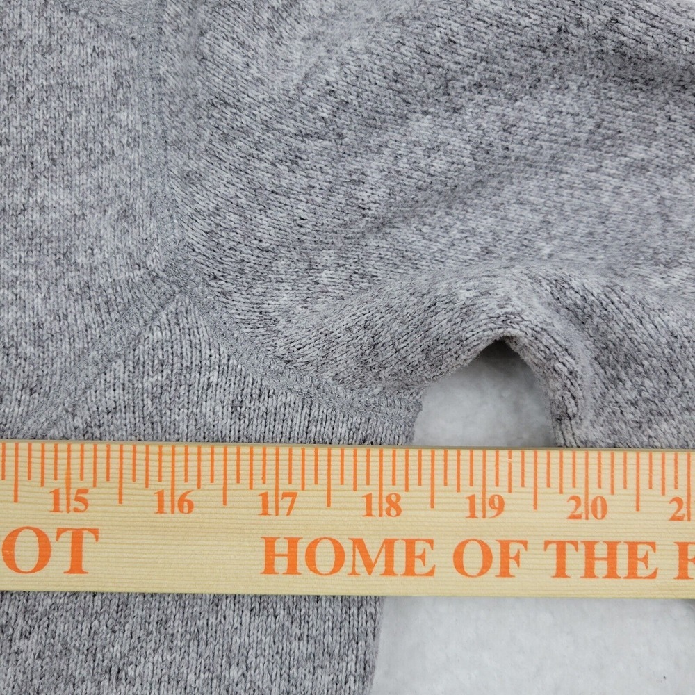 The North Face 1/4 Toggle Pullover Sweater Womens Size Small Gray READ - Picture 6 of 9